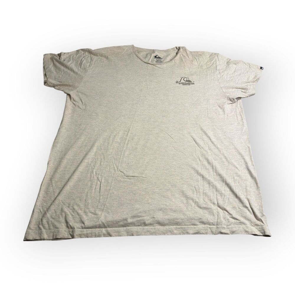 Quiksilver Gray T-Shirt Size XLarge California Shirt Skater VTG Rare VTG